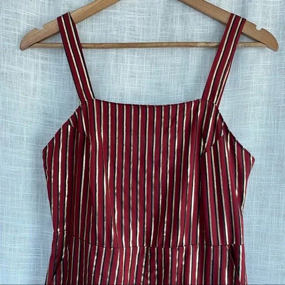 Show Me Your Mumu Striped Yvonne Metallic Jumpsuit - Picture 5 of 12